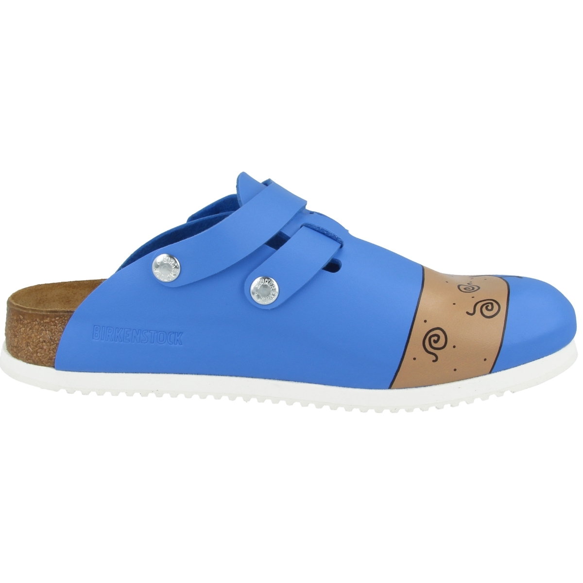 Birkenstock Kay SL Birko-Flor Clogs schmal blau Birkenstock Kay SL Birko-Flor Clogs schmal blau