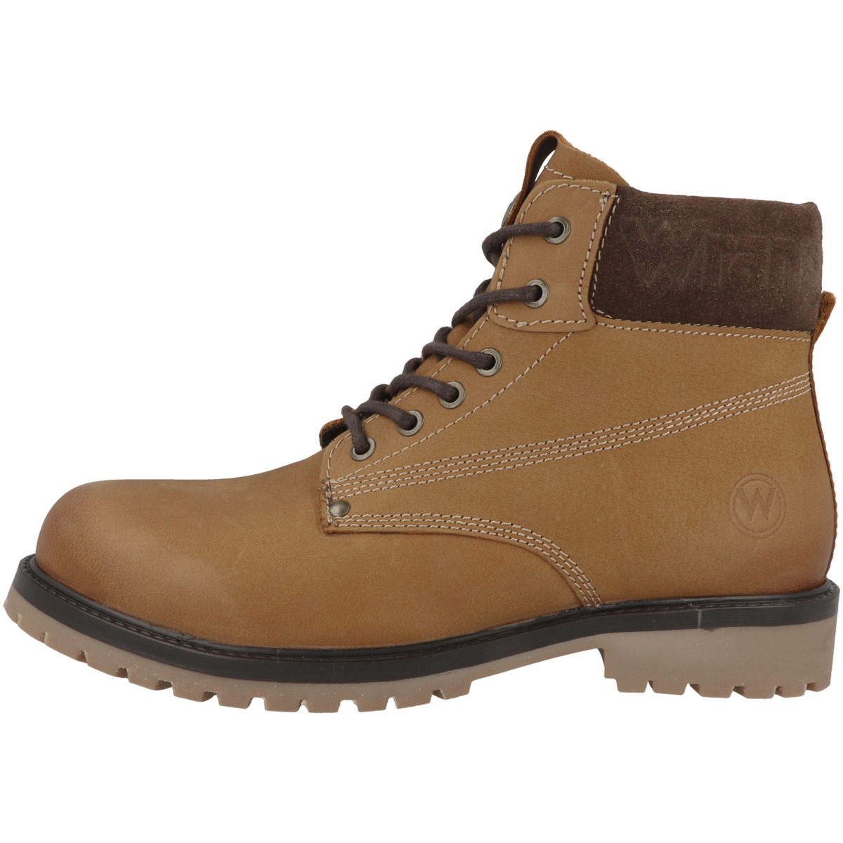 Wrangler Arch Men High Schnürschuhe braun