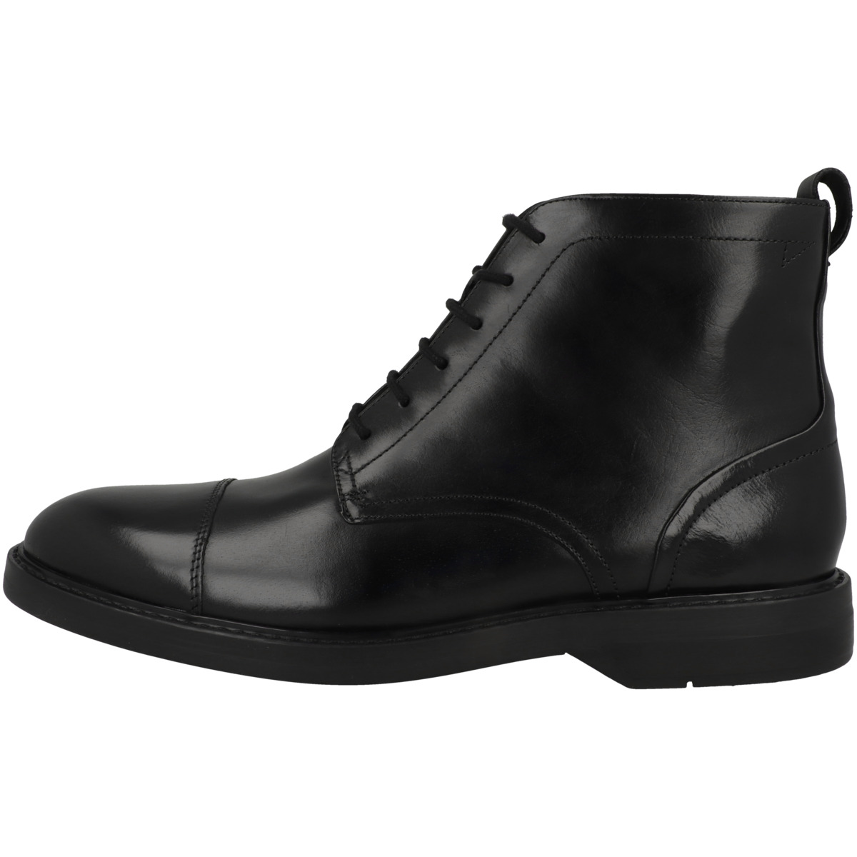 Clarks Aldwin Cap Boots schwarz