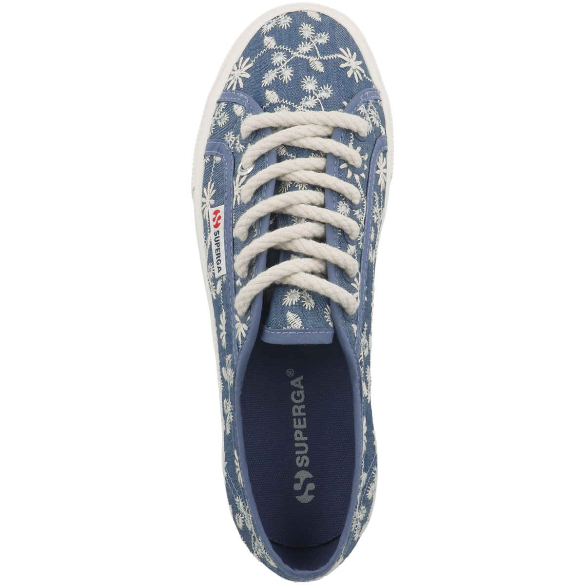 Superga 2790 Platform Sangallo Sneaker blau Superga 2790 Platform Sangallo Sneaker blau