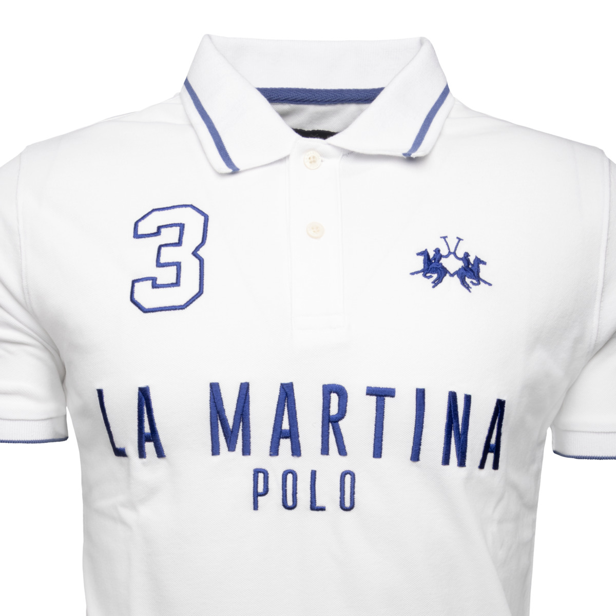 La Martina MAP320 Poloshirt weiss La Martina MAP320 Poloshirt weiss