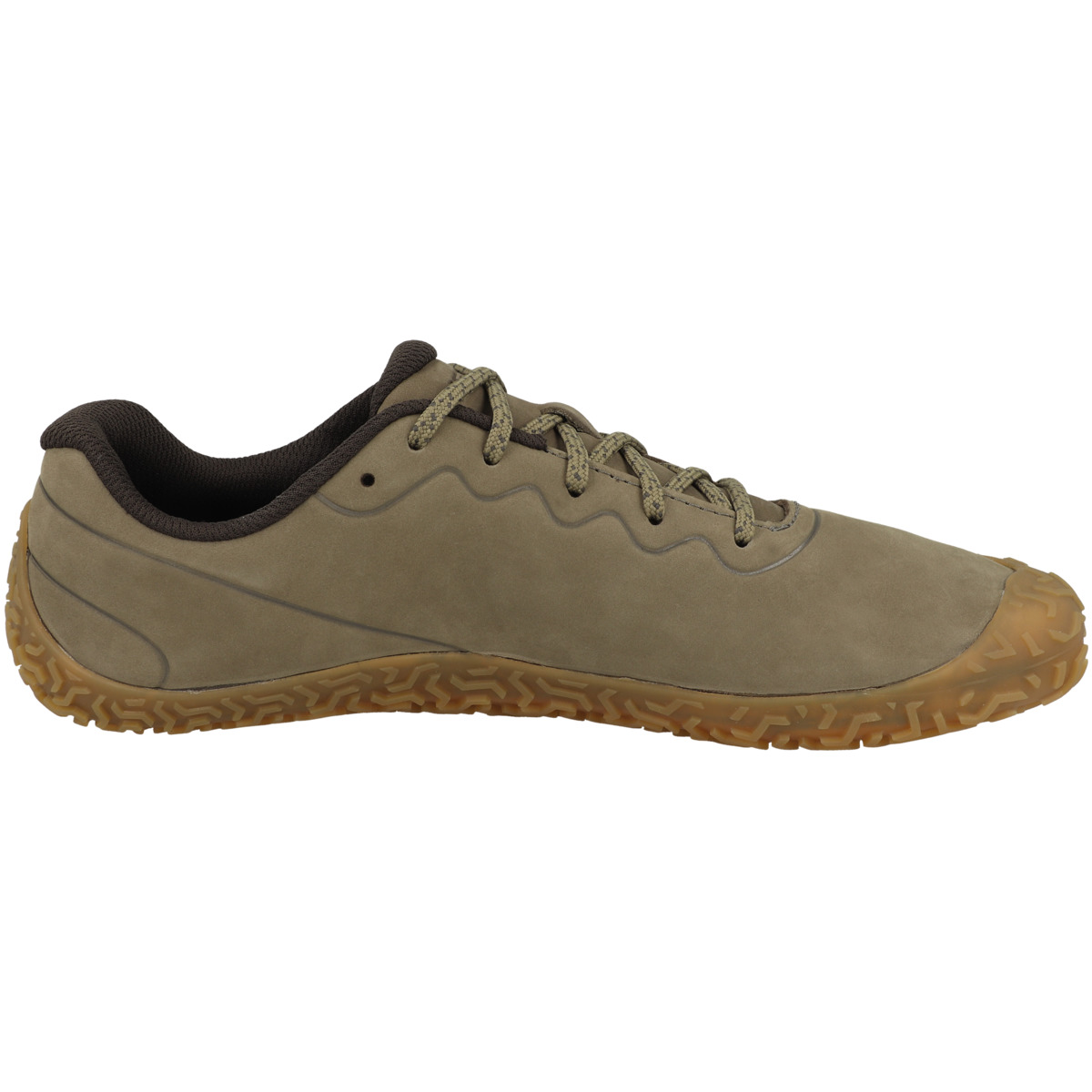 Merrell Vapor Glove 6 Leather Men Barfußschuhe dunkelgruen