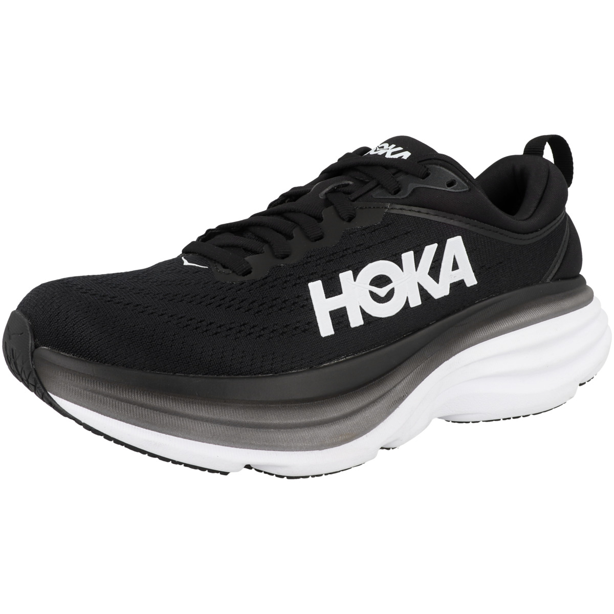 HOKA Bondi 8 Laufschuhe schwarz