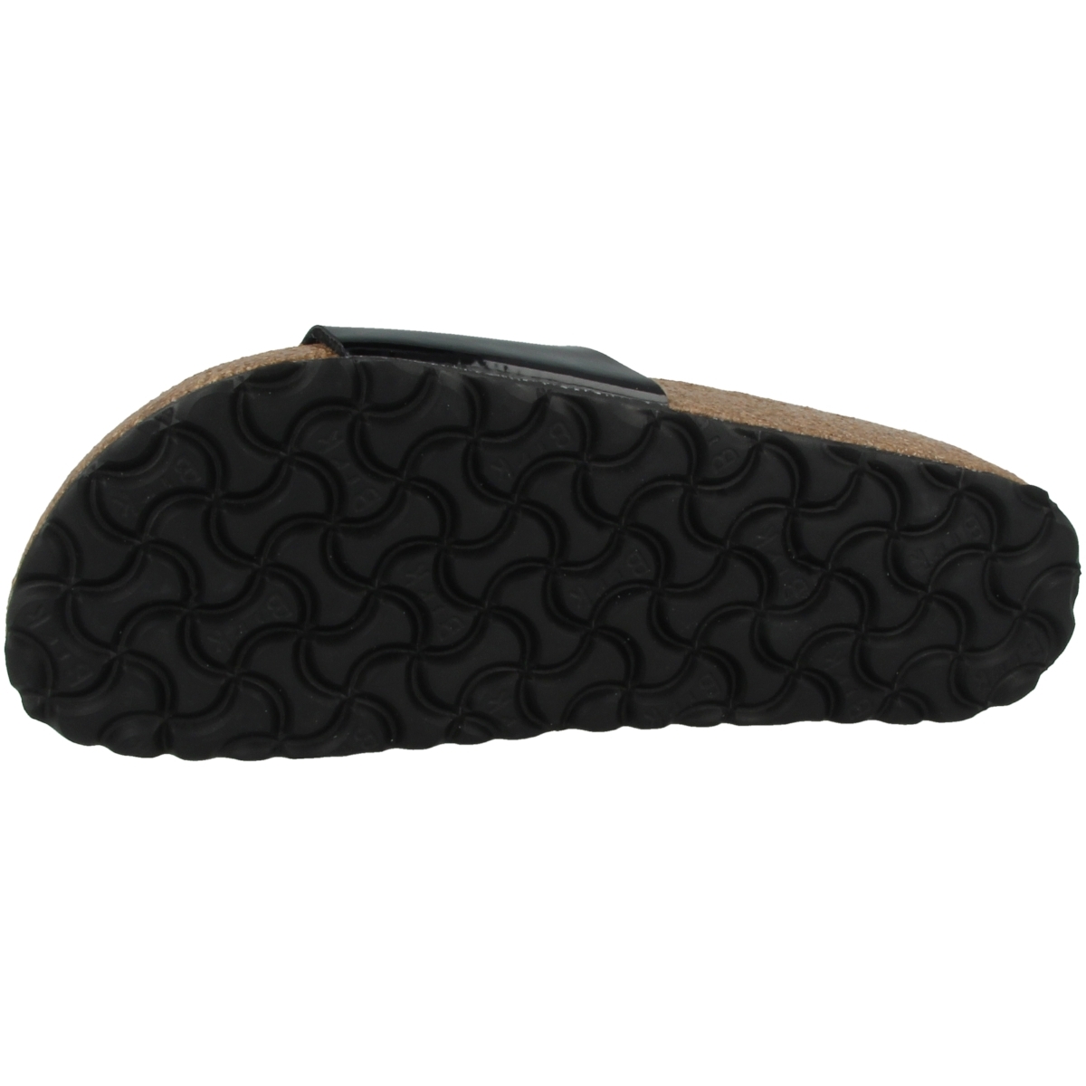 Birkenstock Madrid Birko-Flor Lack Sandale schmal schwarz Birkenstock Madrid Birko-Flor Lack Sandale schmal schwarz