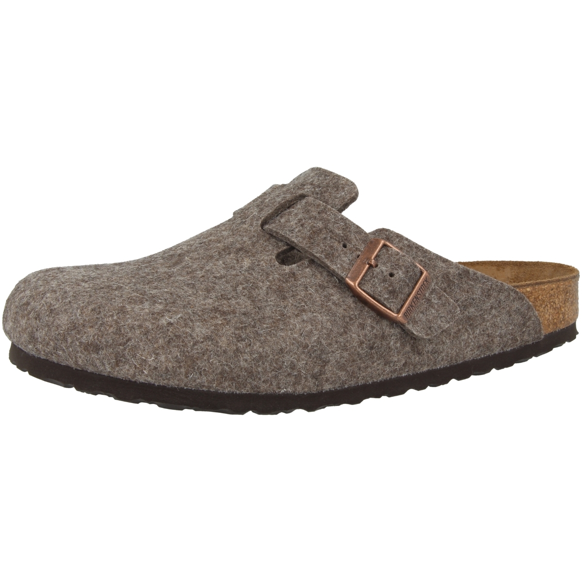 Birkenstock Boston Wollfilz Clogs schmal braun Birkenstock Boston Wollfilz Clogs schmal braun