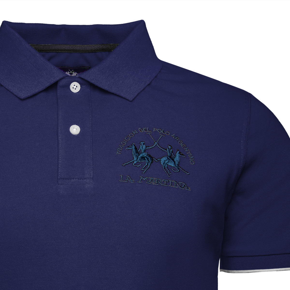 La Martina MAP001 Poloshirt dunkelblau La Martina MAP001 Poloshirt dunkelblau