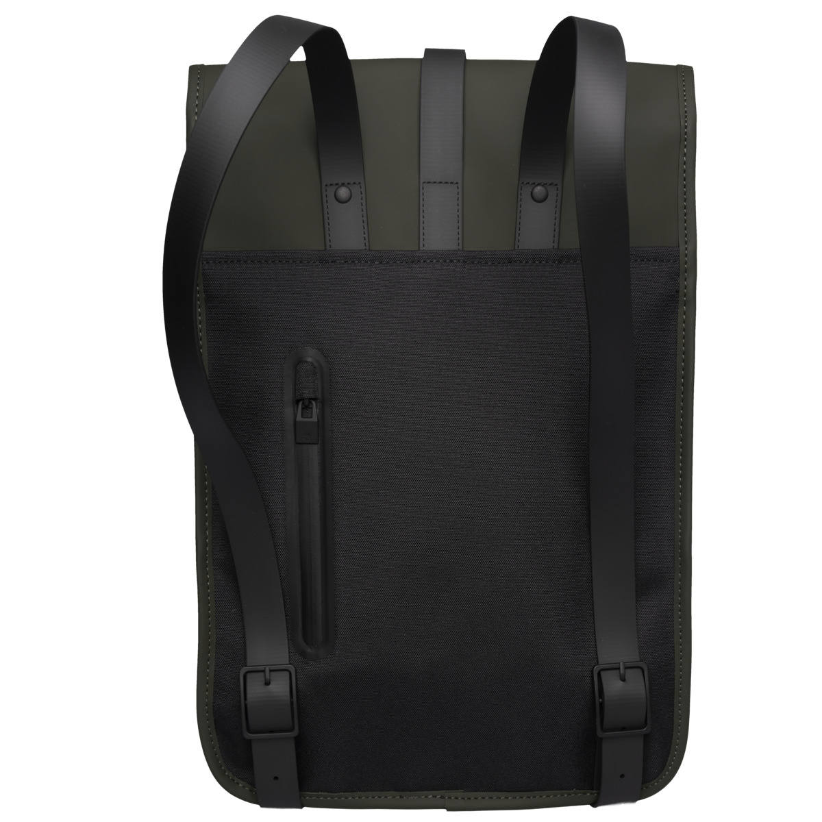 Rains Backpack Mini W3 Rucksack dunkelgruen Rains Backpack Mini W3 Rucksack dunkelgruen