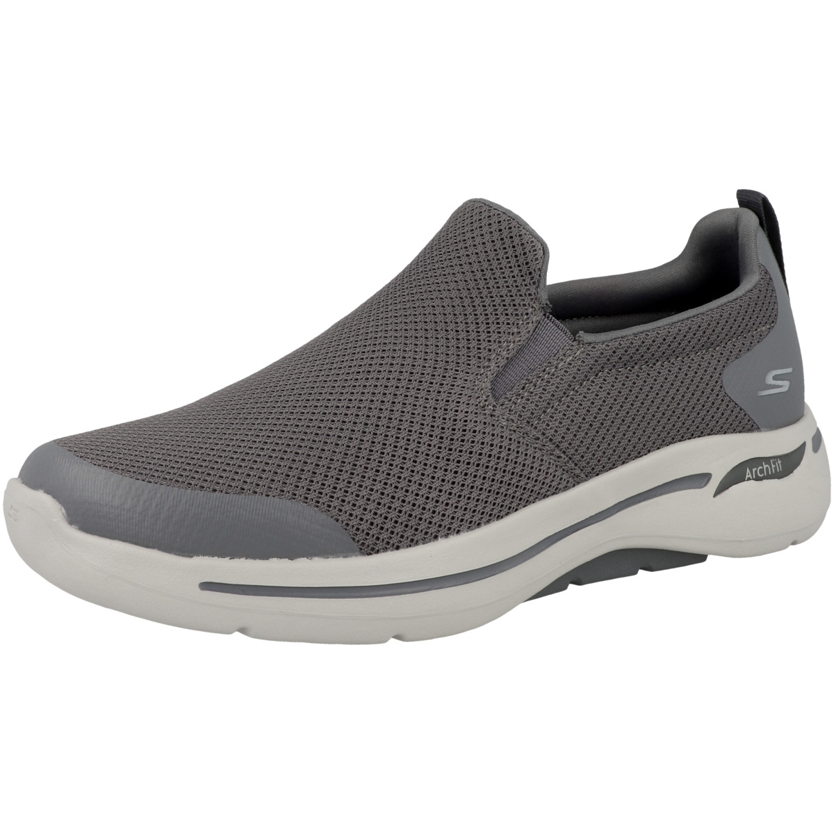 Skechers Go Walk Arch Fit - Togpath Slipper dunkelgrau