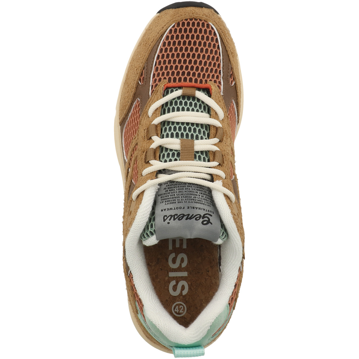 Genesis G-Eco`99 Multi Mesh Sneaker low braun