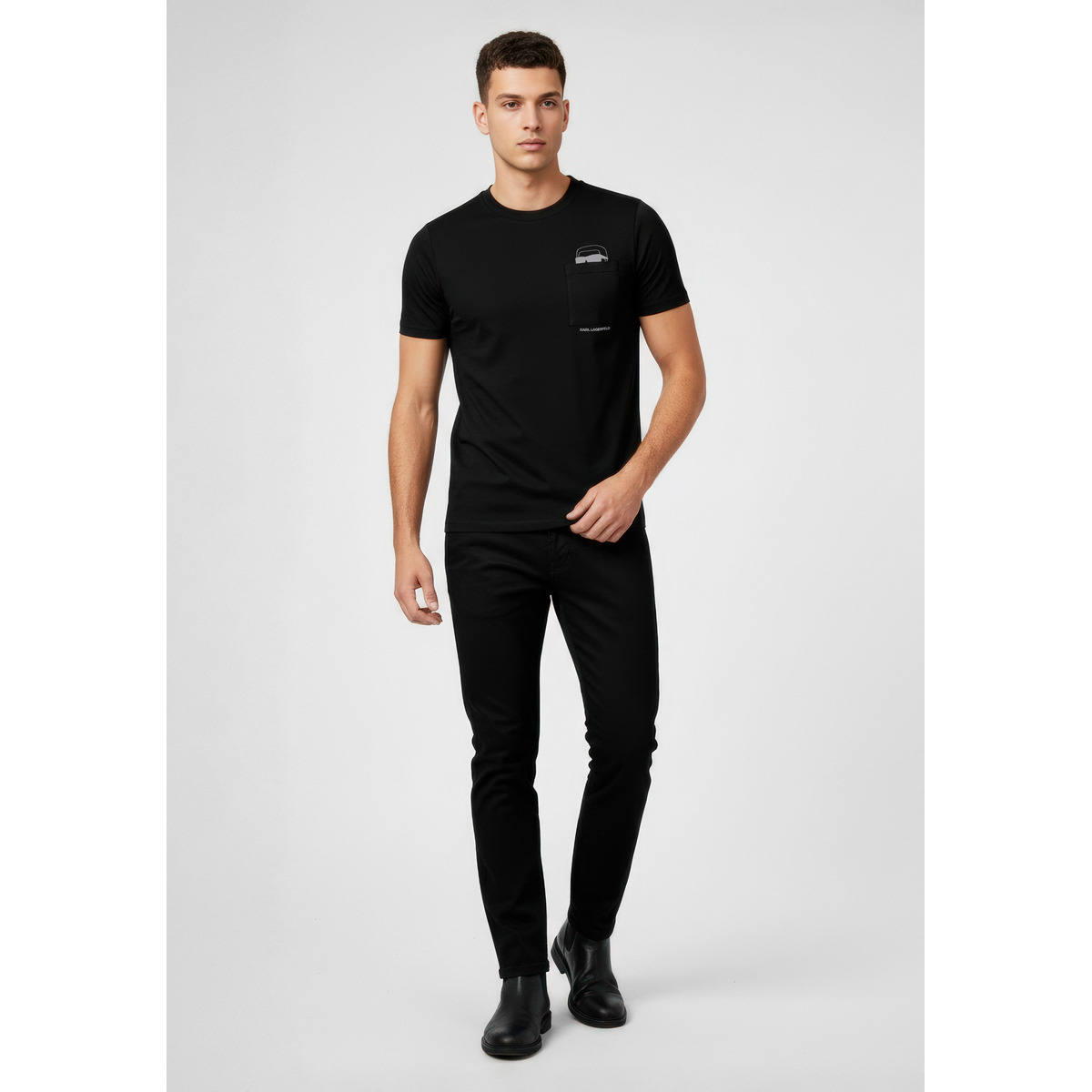 KARL LAGERFELD 755047 T-Shirt schwarz
