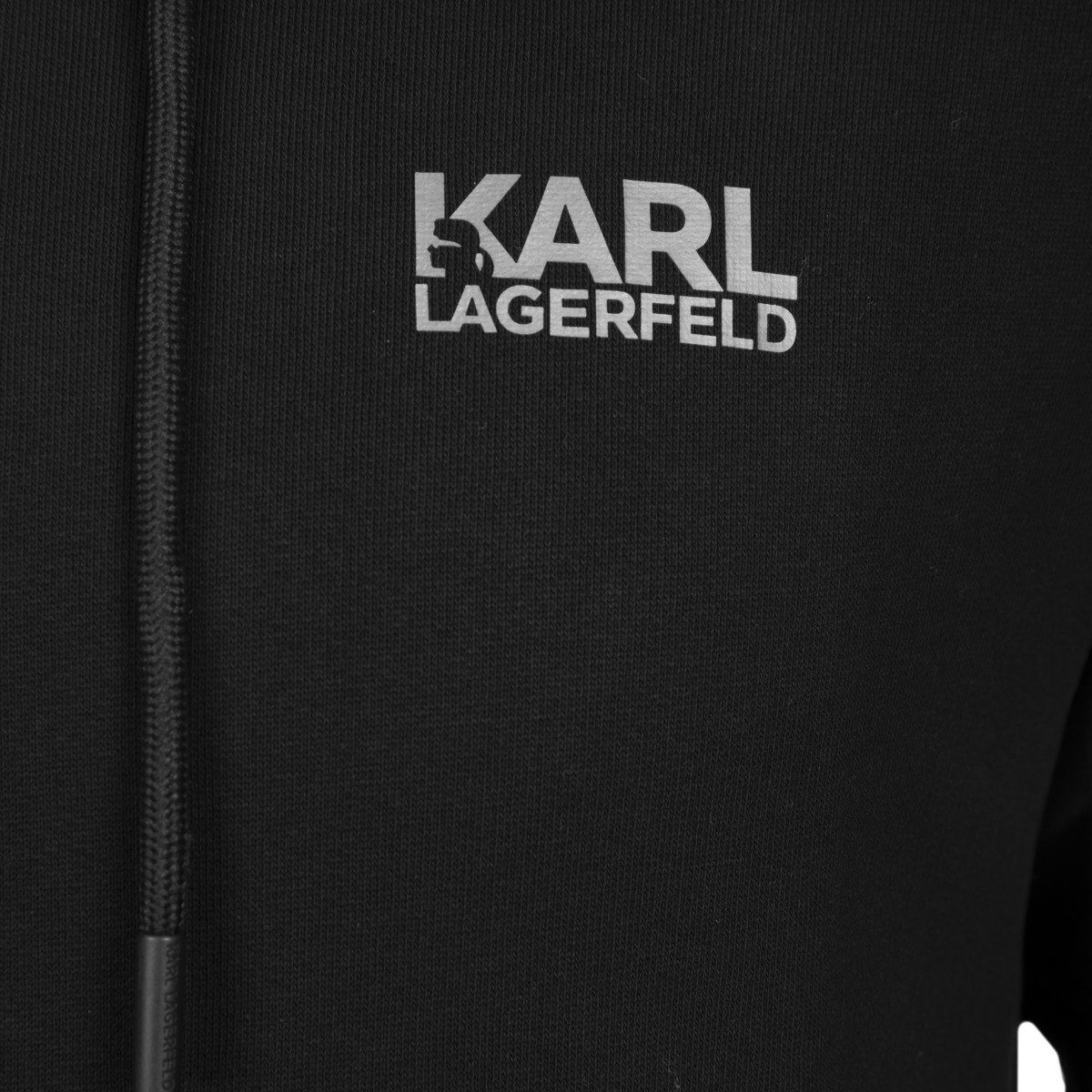 KARL LAGERFELD 705092 Hoodie schwarz