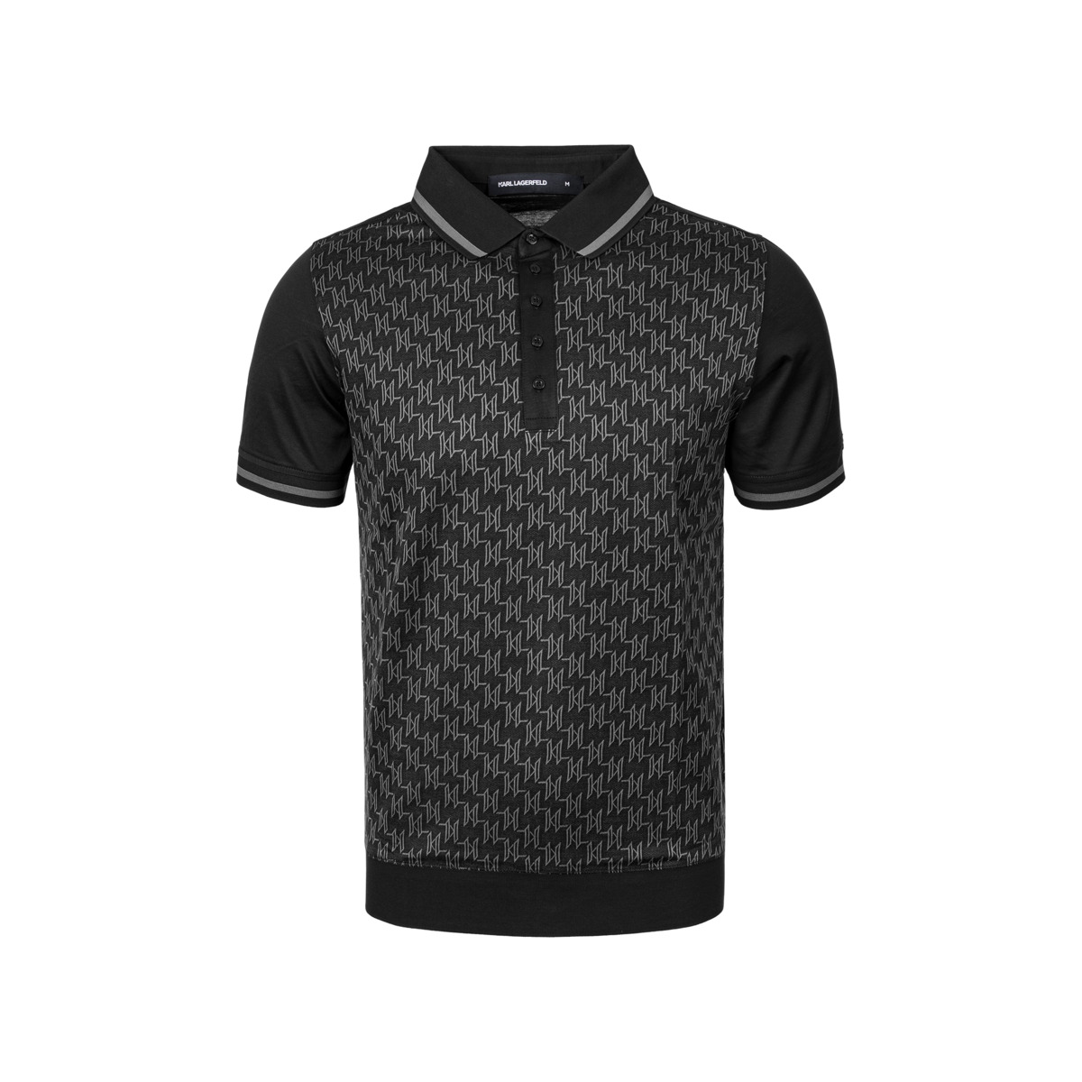 KARL LAGERFELD 745007 Poloshirt schwarz