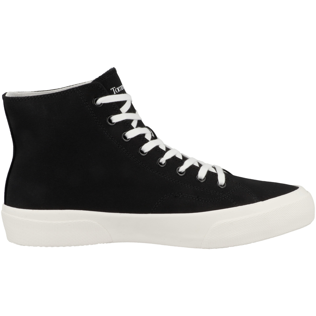 Tommy Hilfiger Tommy Jeans Mid Canvas Color Sneaker schwarz Tommy Hilfiger Tommy Jeans Mid Canvas Color Sneaker schwarz
