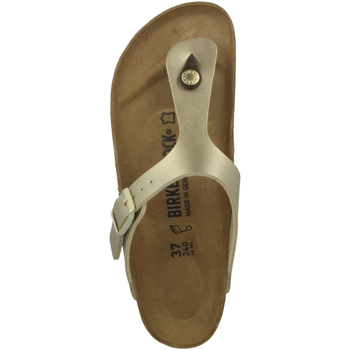 Birkenstock Gizeh Birko-Flor Sandale normal gold Birkenstock Gizeh Birko-Flor Sandale normal gold