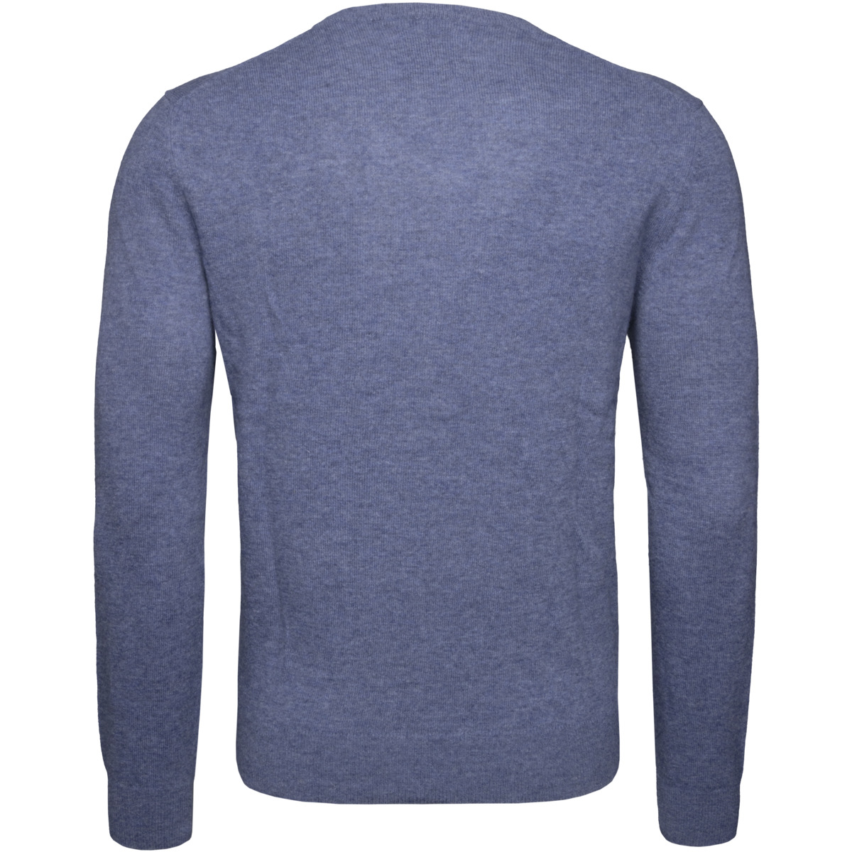 GANT Extrafine Lambswool V-Neck Pullover blau