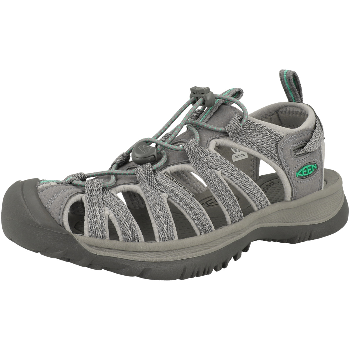 Keen Whisper Sandale grau