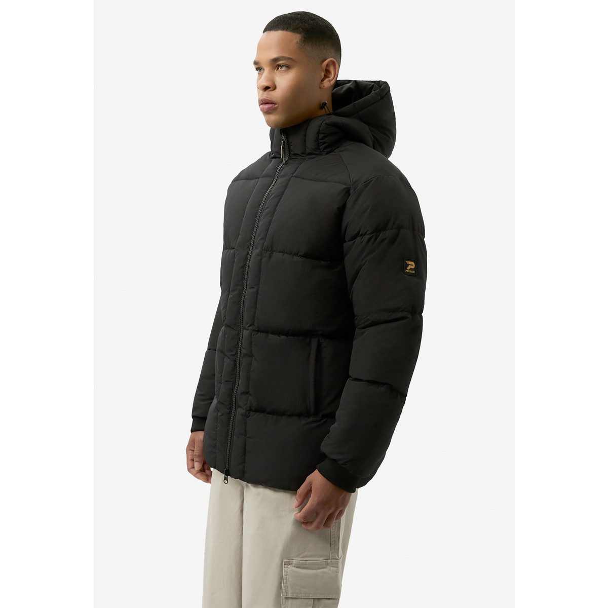 Patrick Noah Puffer Jacket Steppjacke schwarz