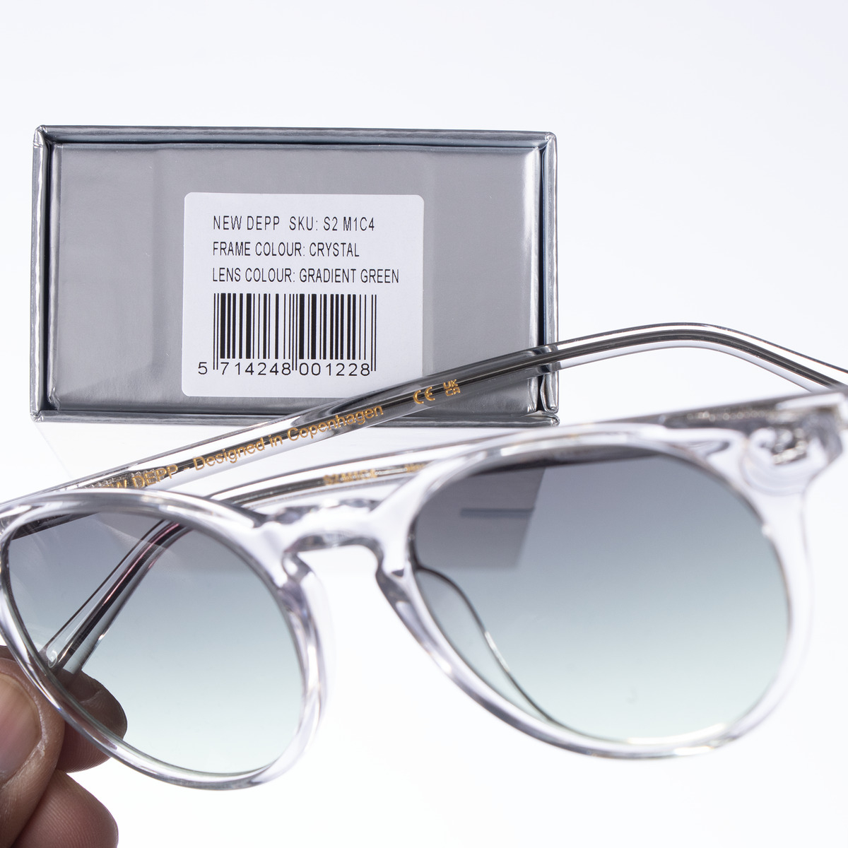 MESSYWEEKEND NEW DEPP Sonnenbrille transparent