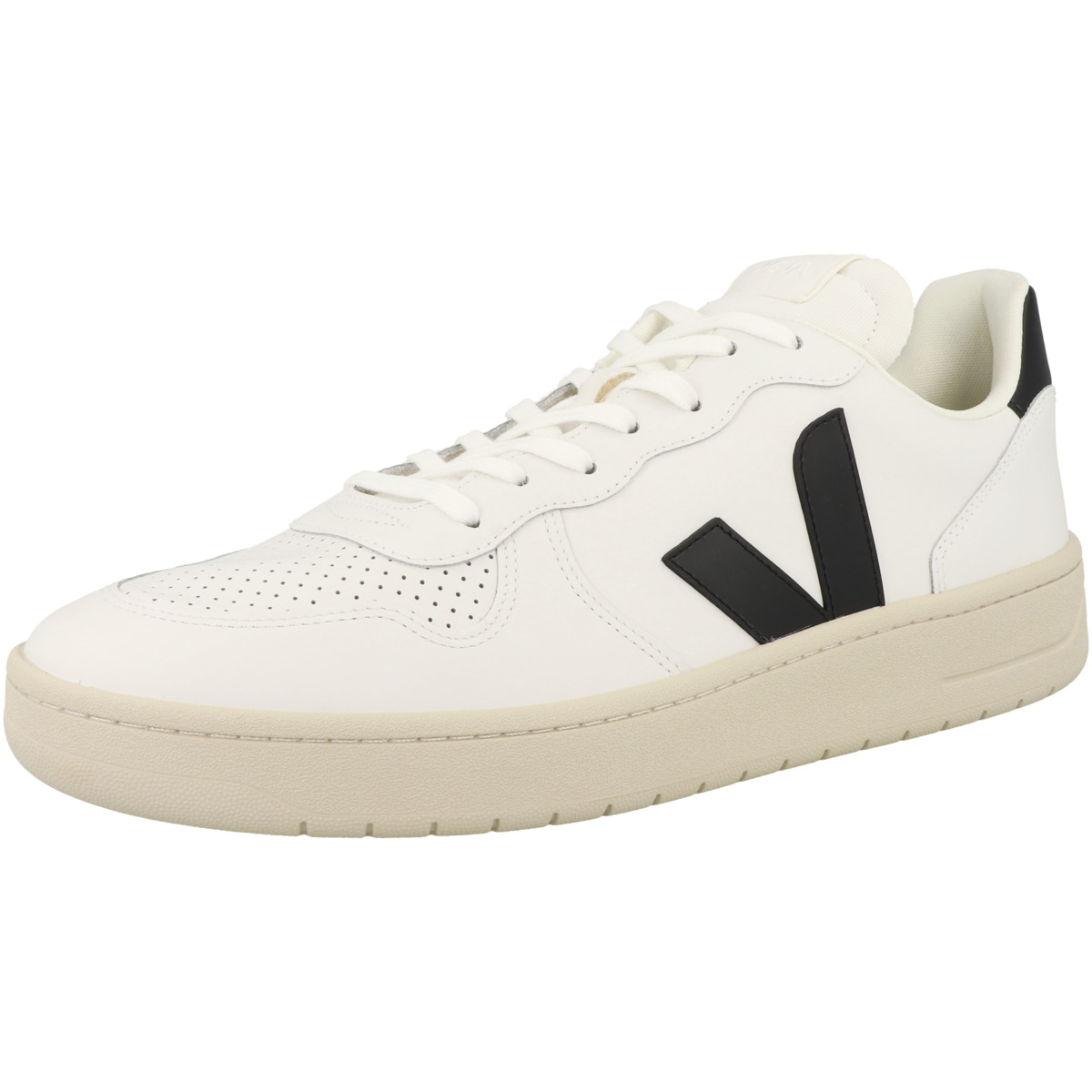 VEJA V-10 Leather Sneaker low weiss