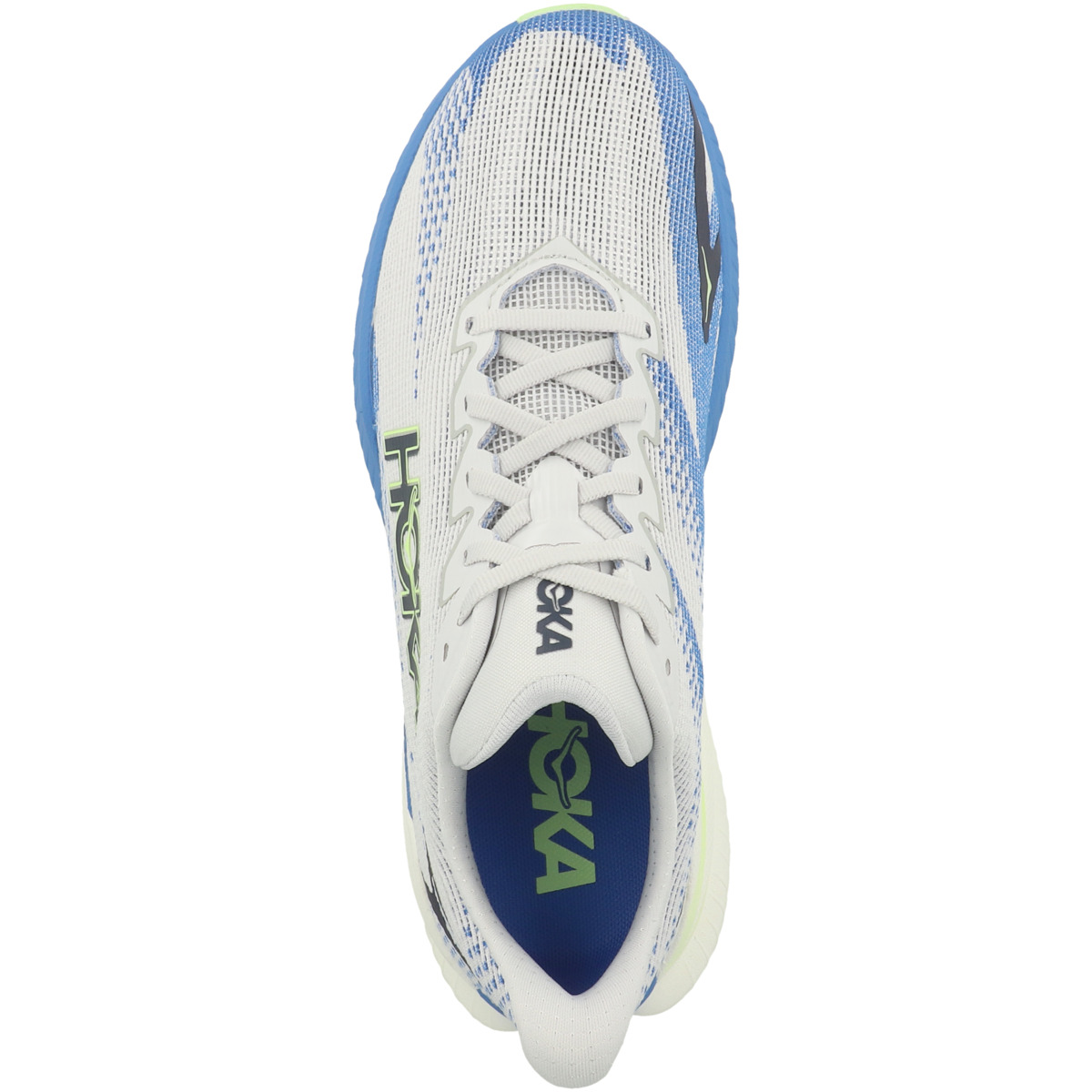 HOKA Mach X 3 Laufschuhe hellgrau