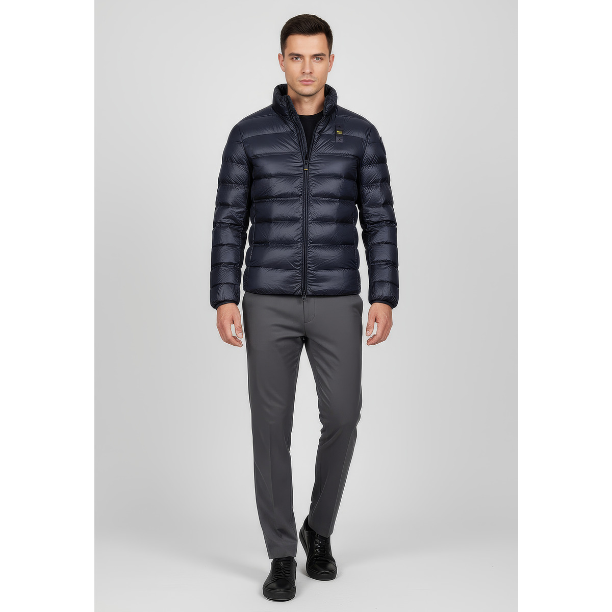 Blauer Belmont Daunenjacke blau