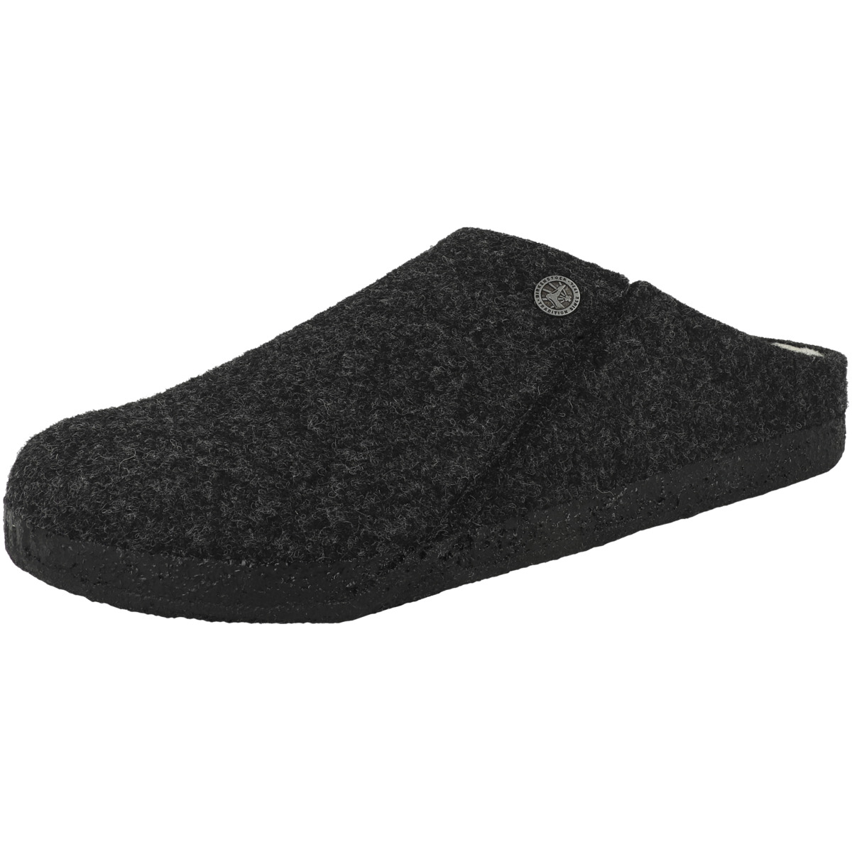 Birkenstock Zermatt Shearling Filz Clogs normal dunkelgrau