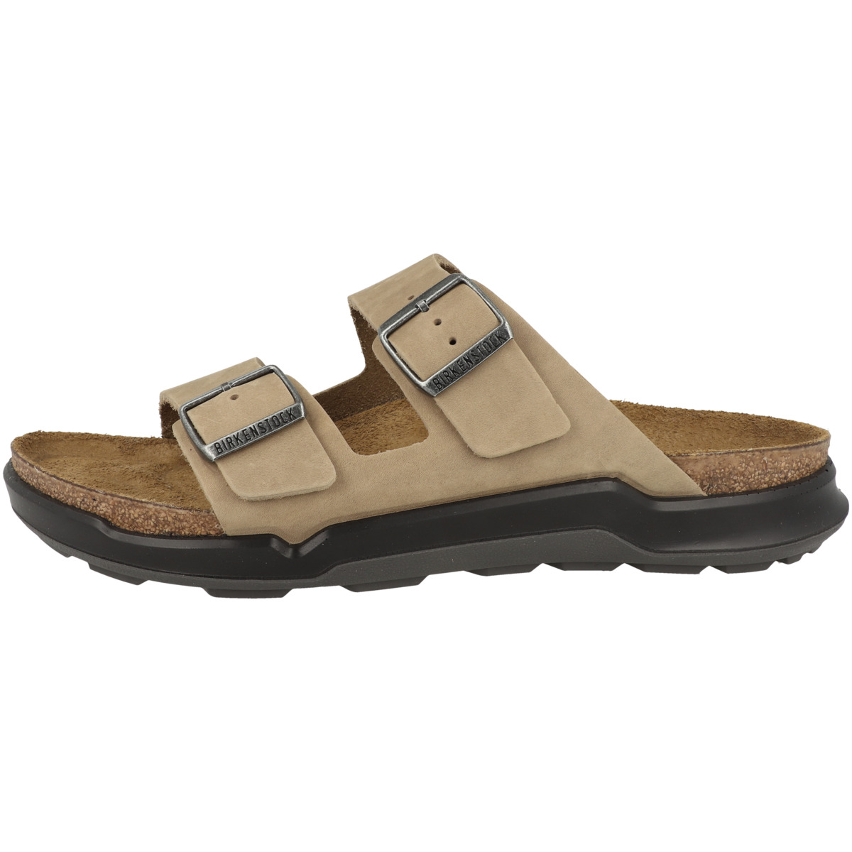 Birkenstock Arizona CT geöltes Nubukleder Sandale normal braun