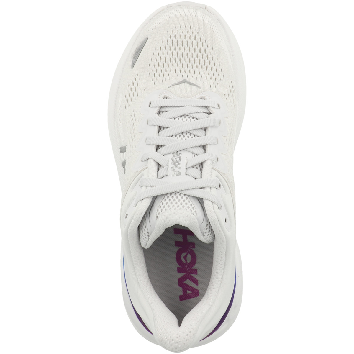 HOKA Bondi 9 Laufschuhe hellgrau HOKA Bondi 9 Laufschuhe hellgrau