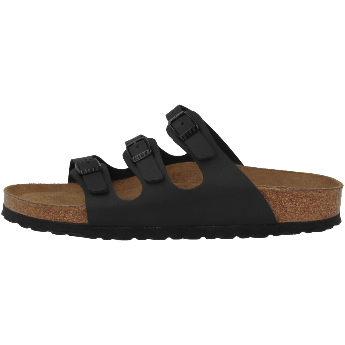 Birkenstock Florida SFB Birko-Flor Sandale Weichbettung schmal schwarz