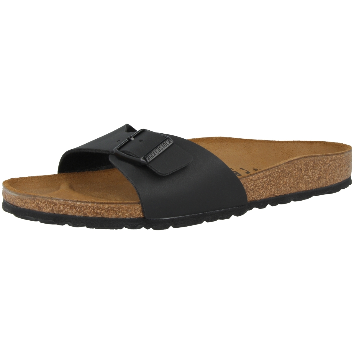 Birkenstock Madrid Birko-Flor Sandale normal schwarz Birkenstock Madrid Birko-Flor Sandale normal schwarz
