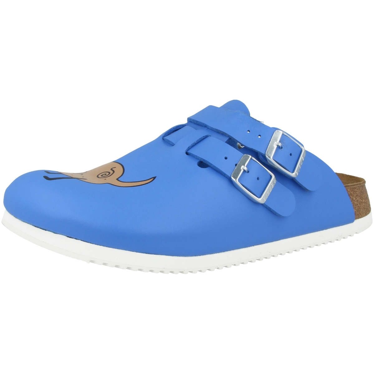 Birkenstock Kay SL Birko-Flor Clogs schmal blau Birkenstock Kay SL Birko-Flor Clogs schmal blau