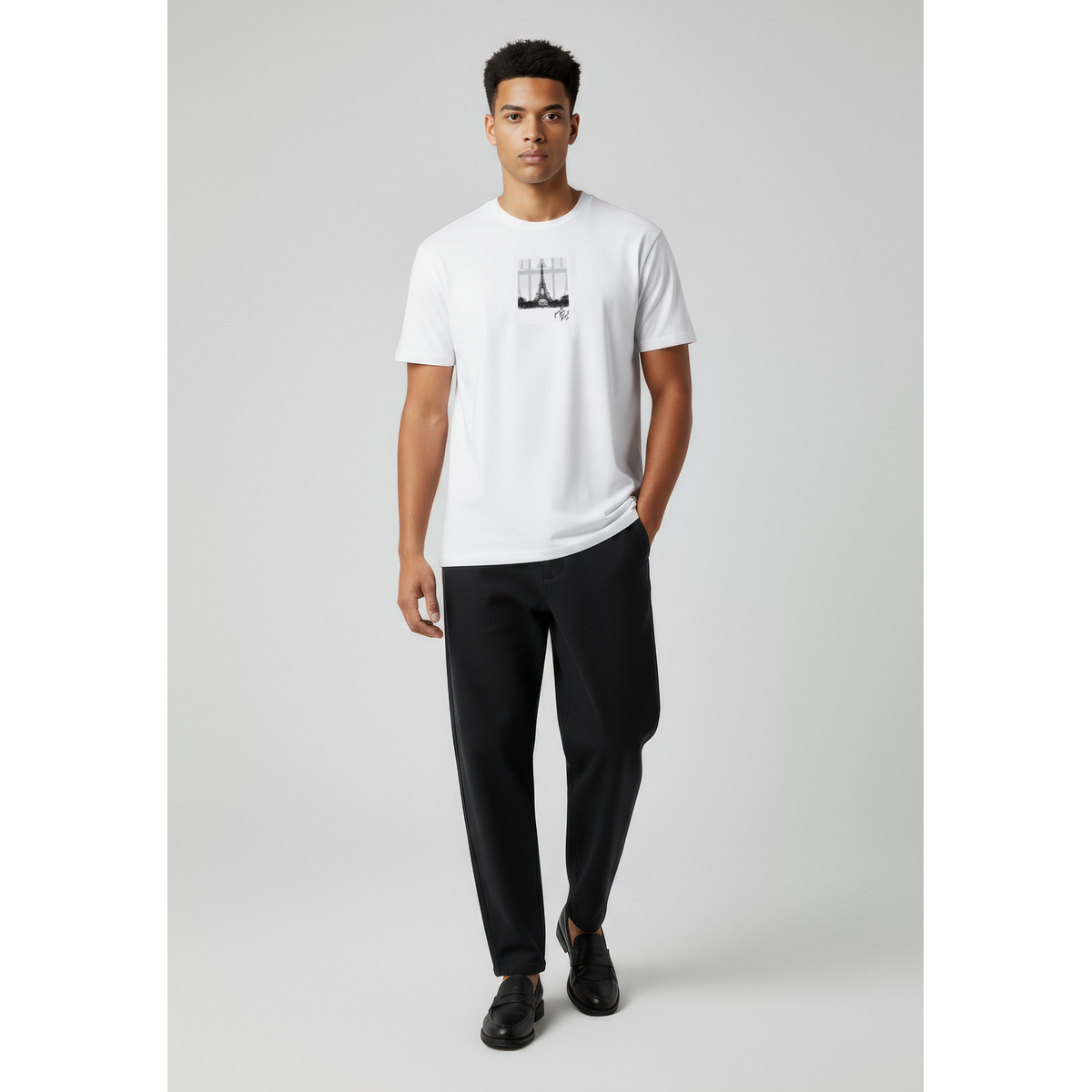 KARL LAGERFELD 755420 T-Shirt weiss