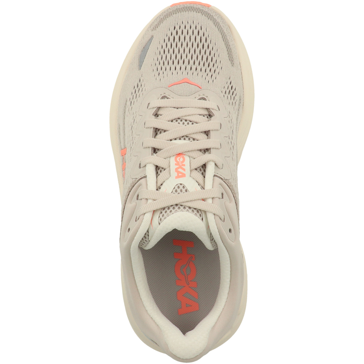 HOKA Bondi 9 Laufschuhe beige