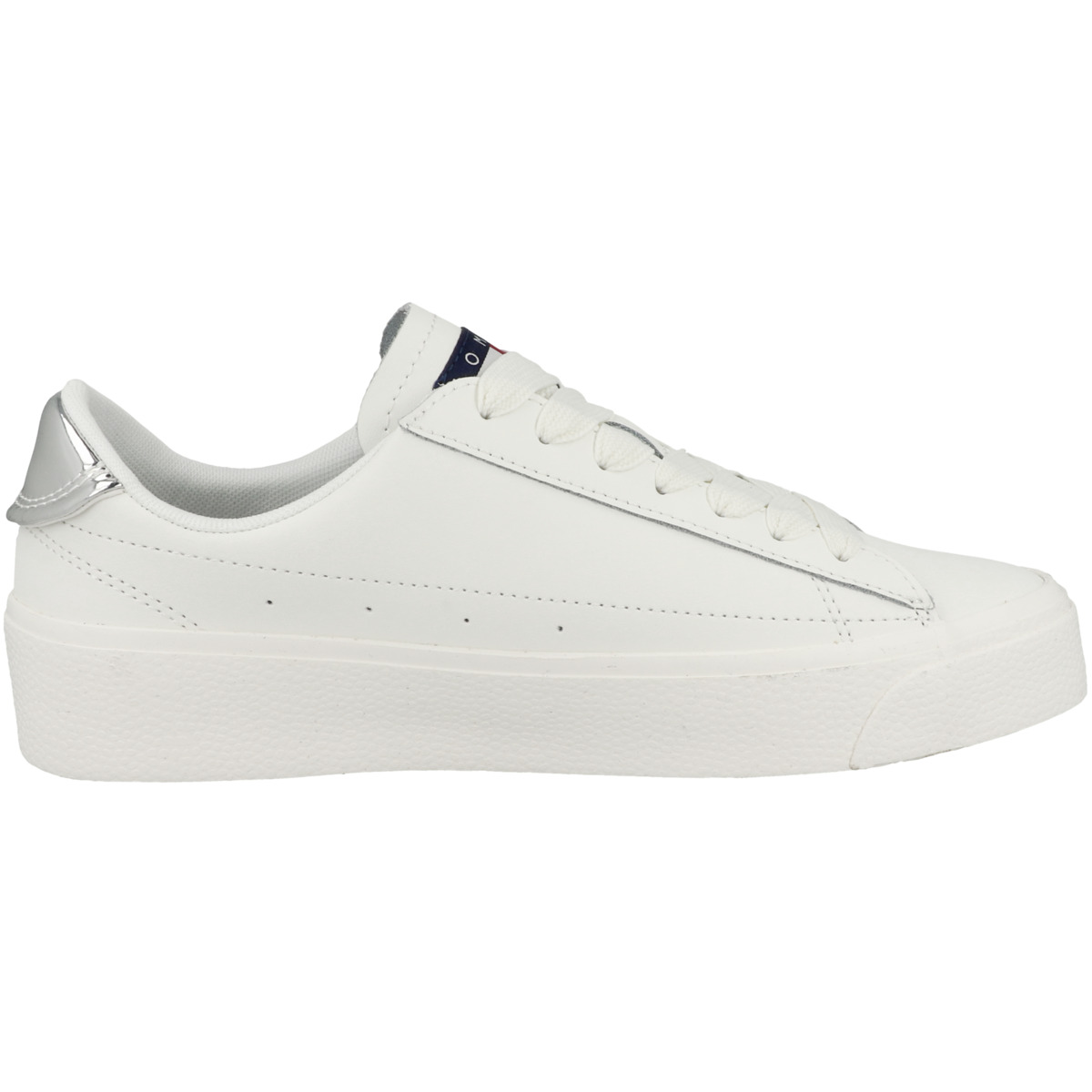 Tommy Hilfiger Tommy Jeans Vulcanized Leather Plat LC Sneaker creme Tommy Hilfiger Tommy Jeans Vulcanized Leather Plat LC Sneaker creme