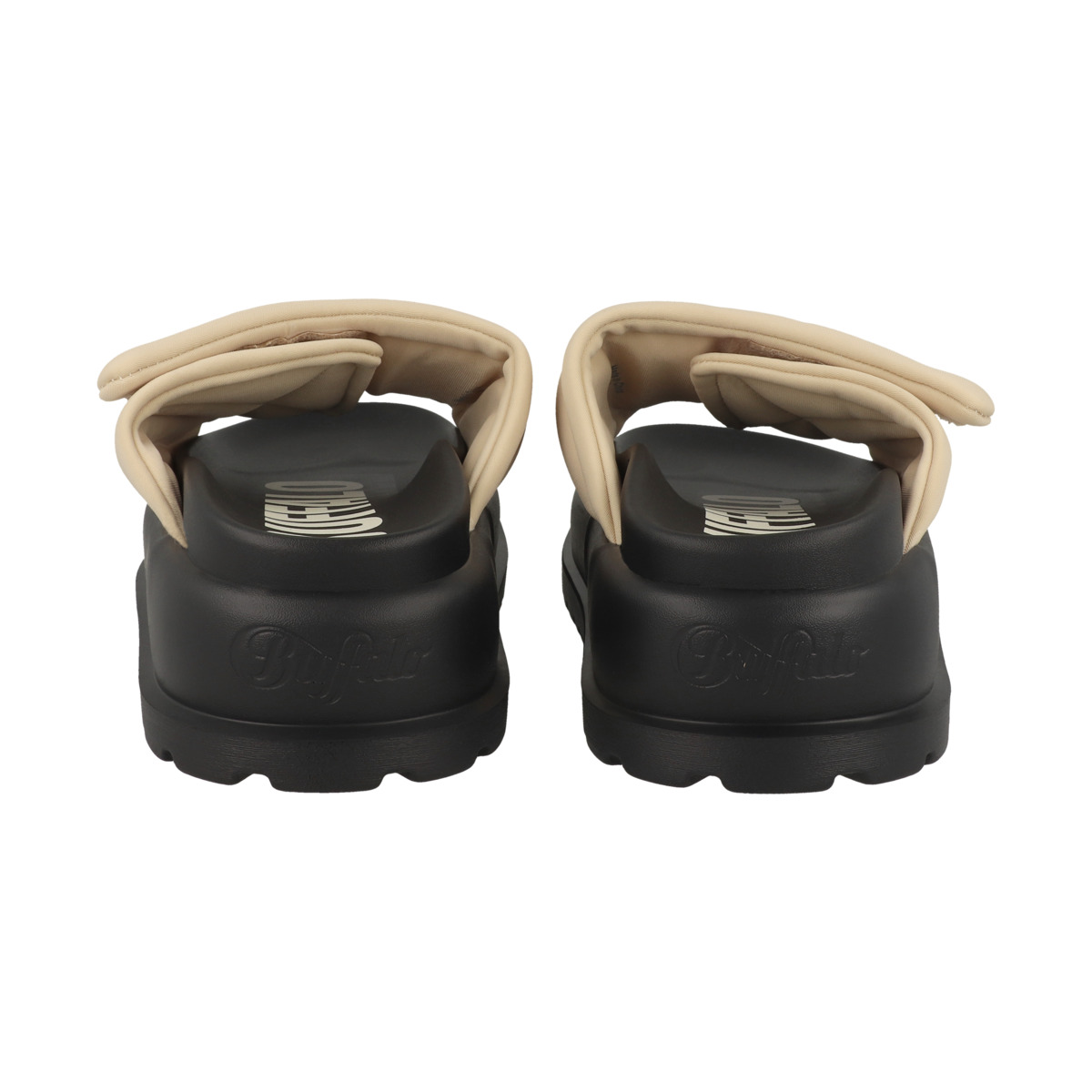 Buffalo Palma Velcro Pantolette creme
