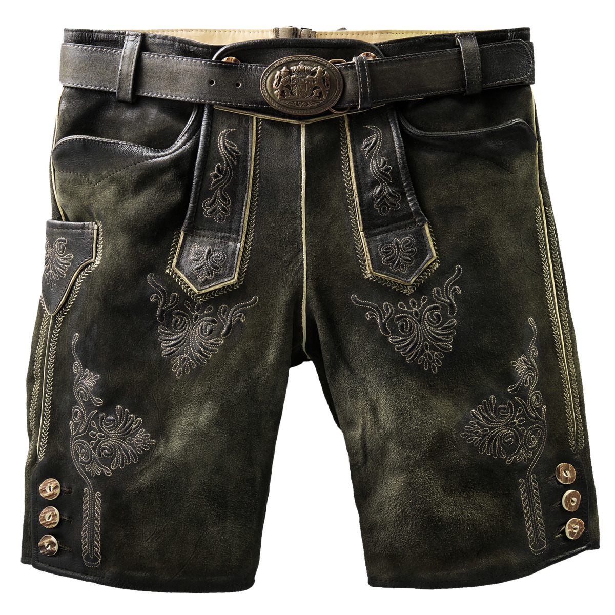 Country Maddox Ammersee Lederhose braun