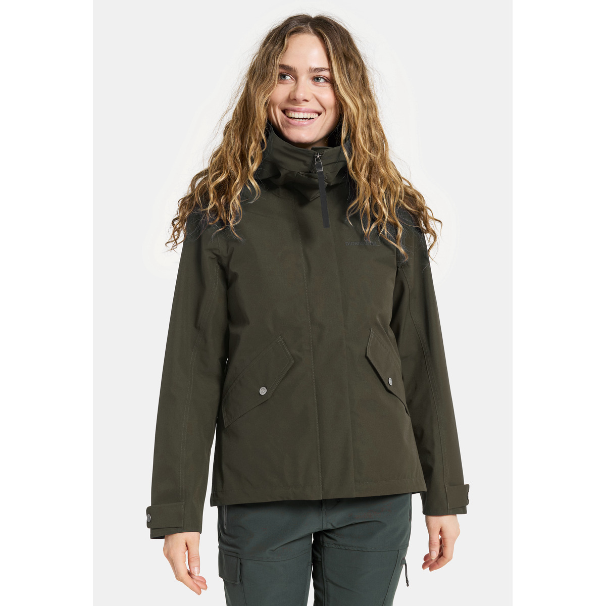 Didriksons Silja WNS Softshelljacke dunkelgruen