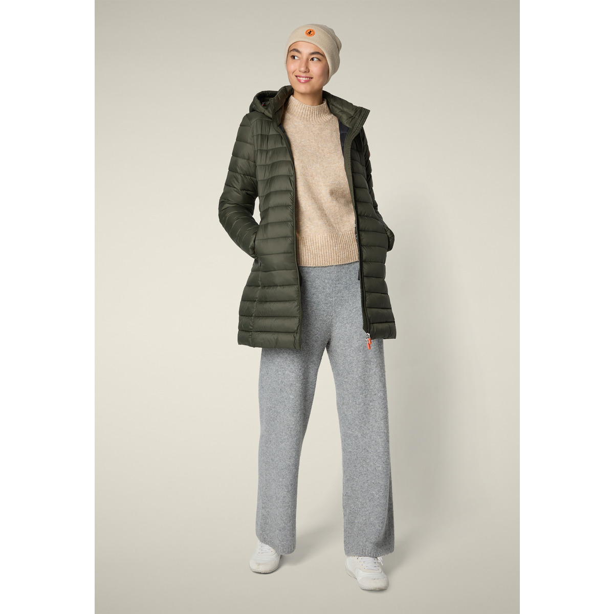 Save the Duck Carol Steppmantel dunkelgruen