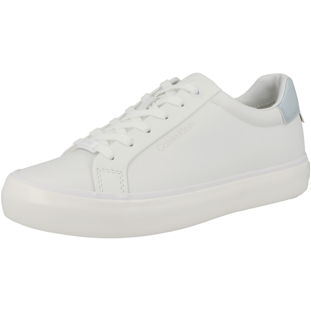 Calvin Klein Vulcanized Lace Up Sneaker weiss Calvin Klein Vulcanized Lace Up Sneaker weiss
