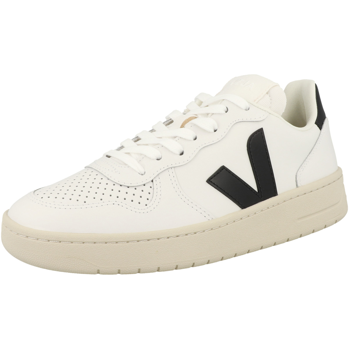 VEJA V-10 Leather Sneaker low weiss