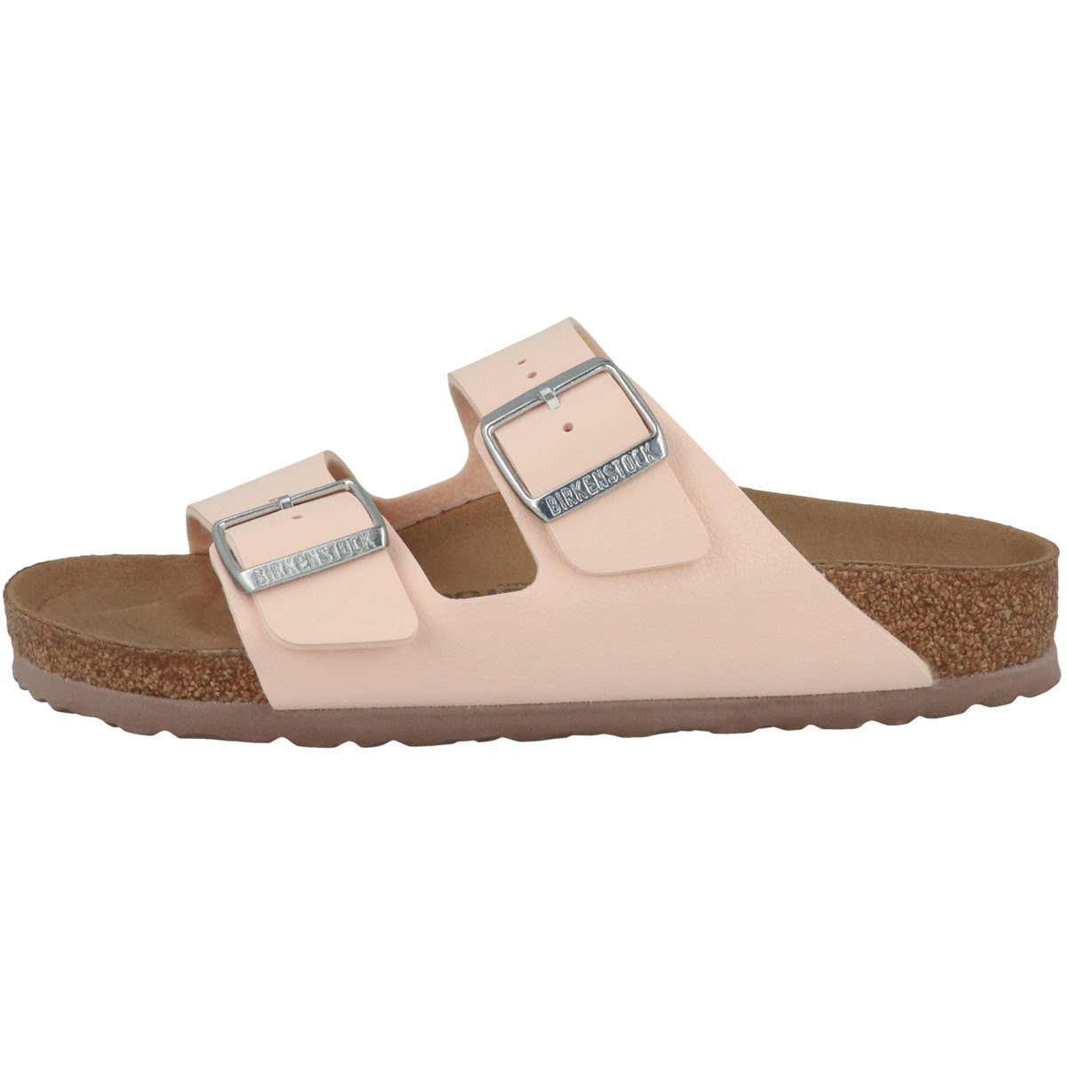 Birkenstock Arizona Birko-Flor Nubuk Sandale schmal rosa