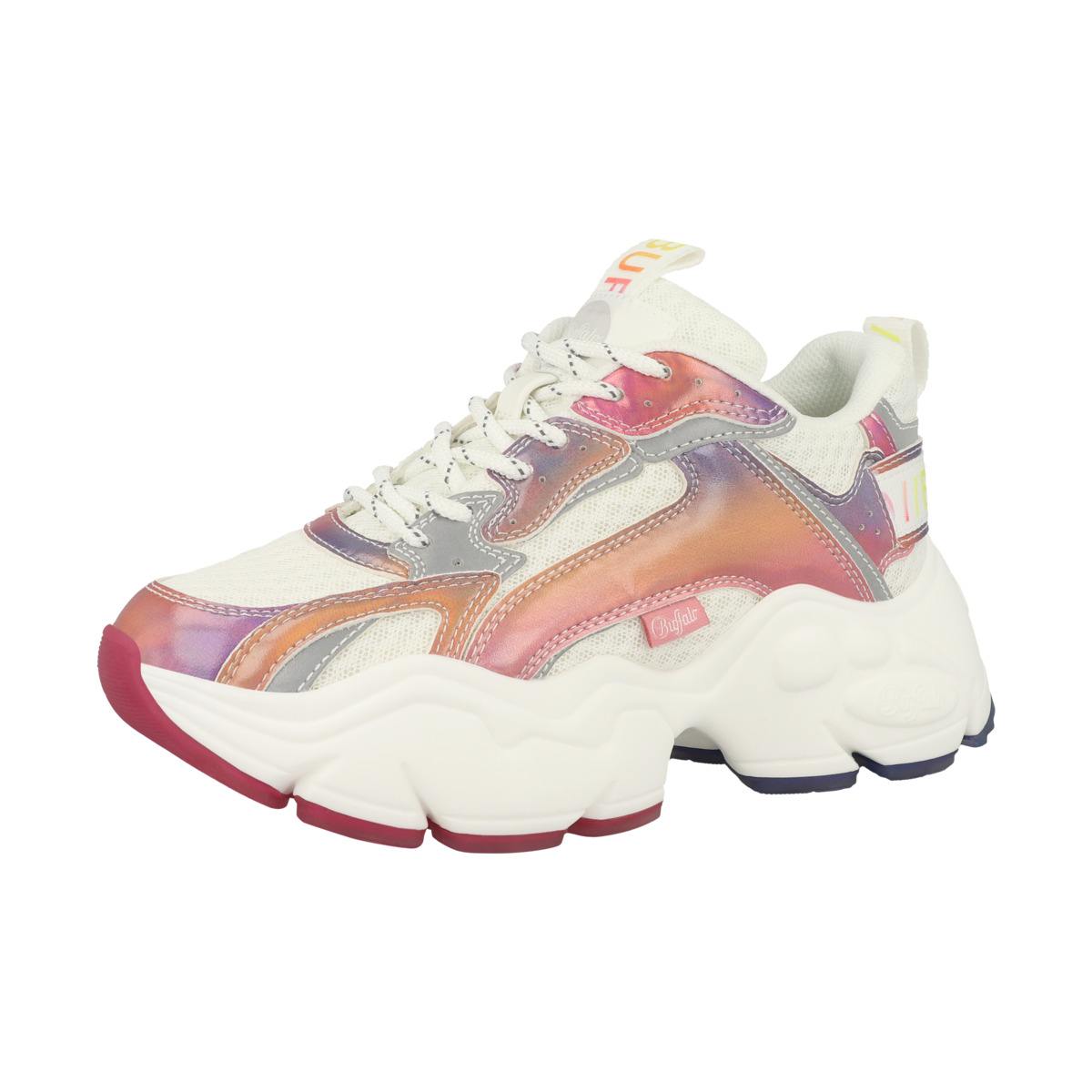 Buffalo Binary Shadow Sneaker low weiss