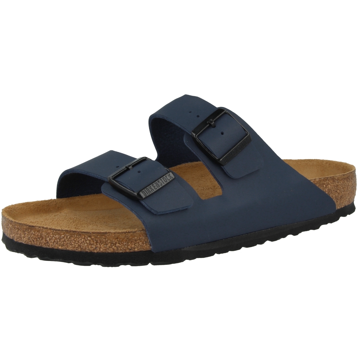 Birkenstock Arizona SFB Birko-Flor Sandale Weichbettung normal blau Birkenstock Arizona SFB Birko-Flor Sandale Weichbettung normal blau
