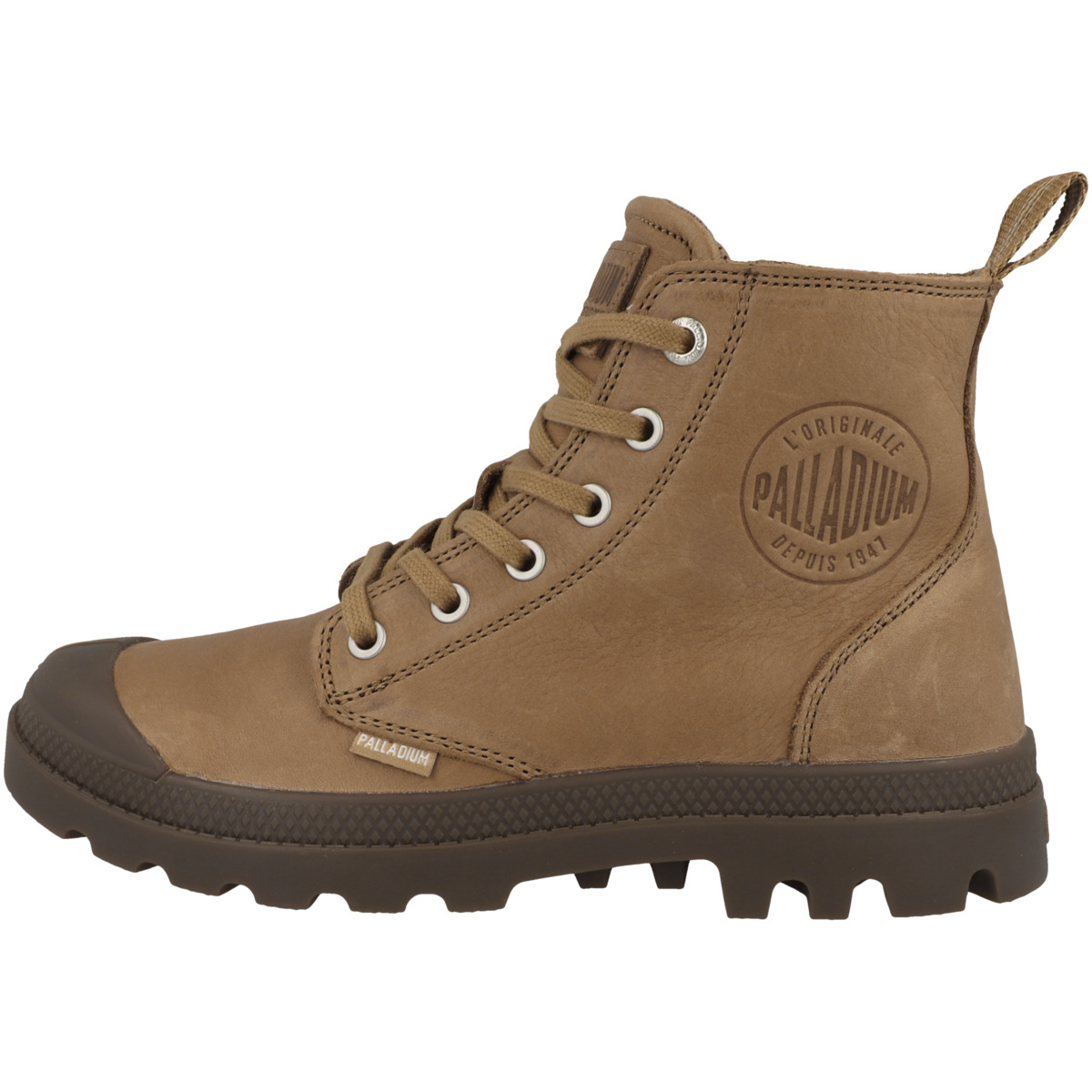 Palladium Pampa Zip Leather ESS Boots hellbraun