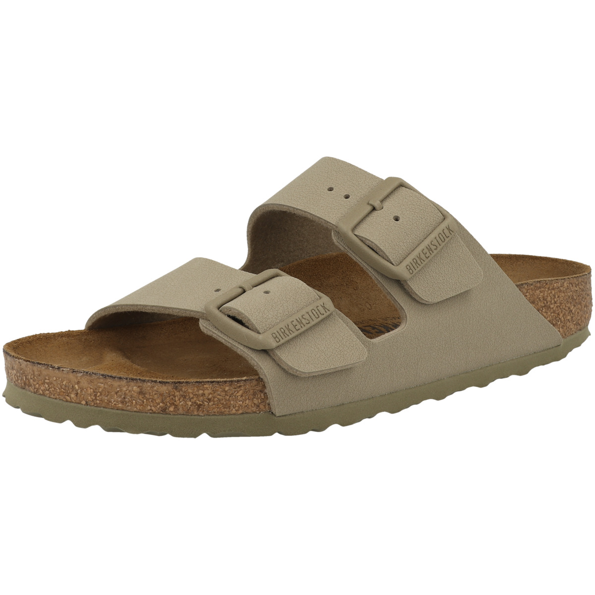 Birkenstock Arizona Birko-Flor Sandale schmal beige