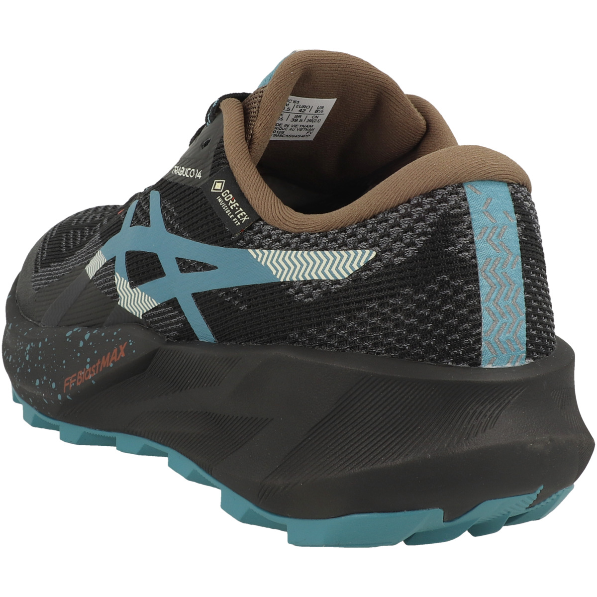 Asics Trabuco 14 GTX Laufschuhe schwarz