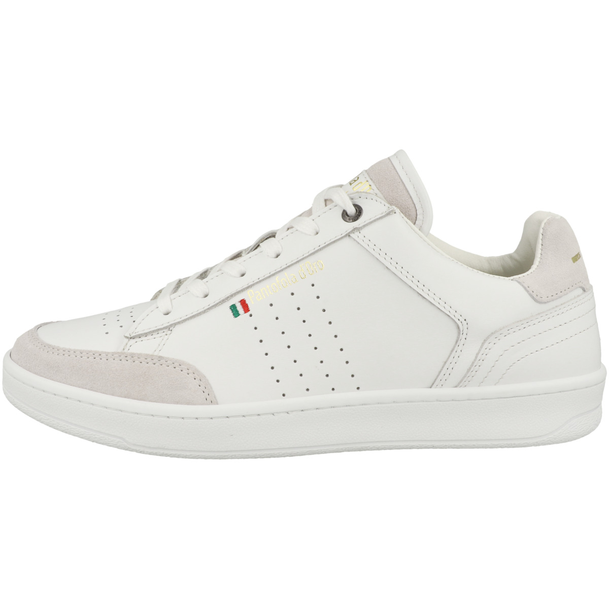 Pantofola d Oro Bellagio Low Sneaker weiss