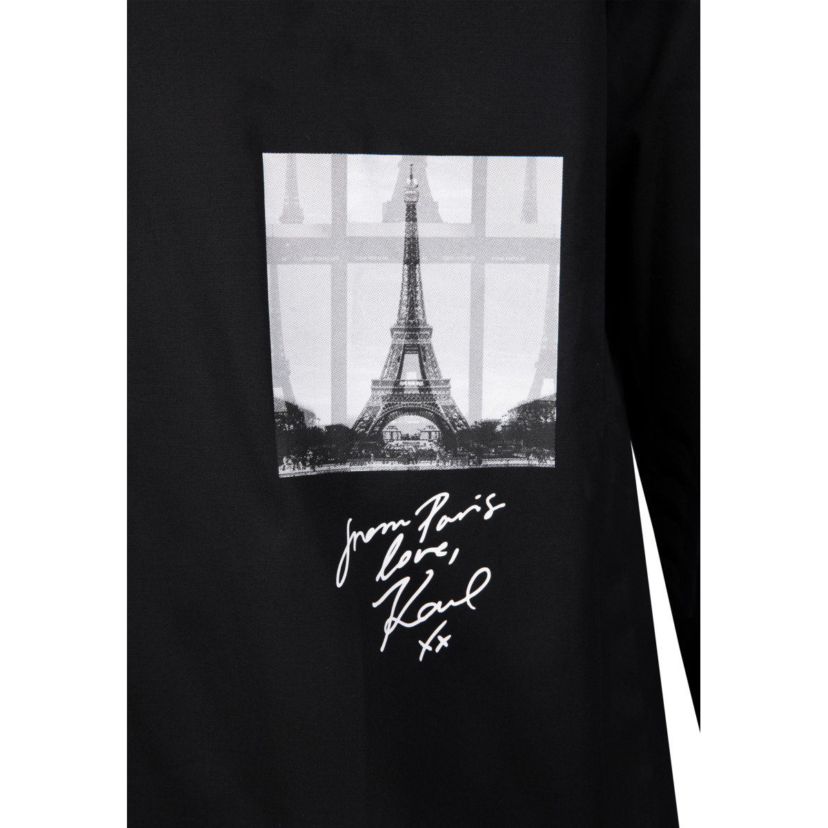 KARL LAGERFELD 605443 Hemd schwarz