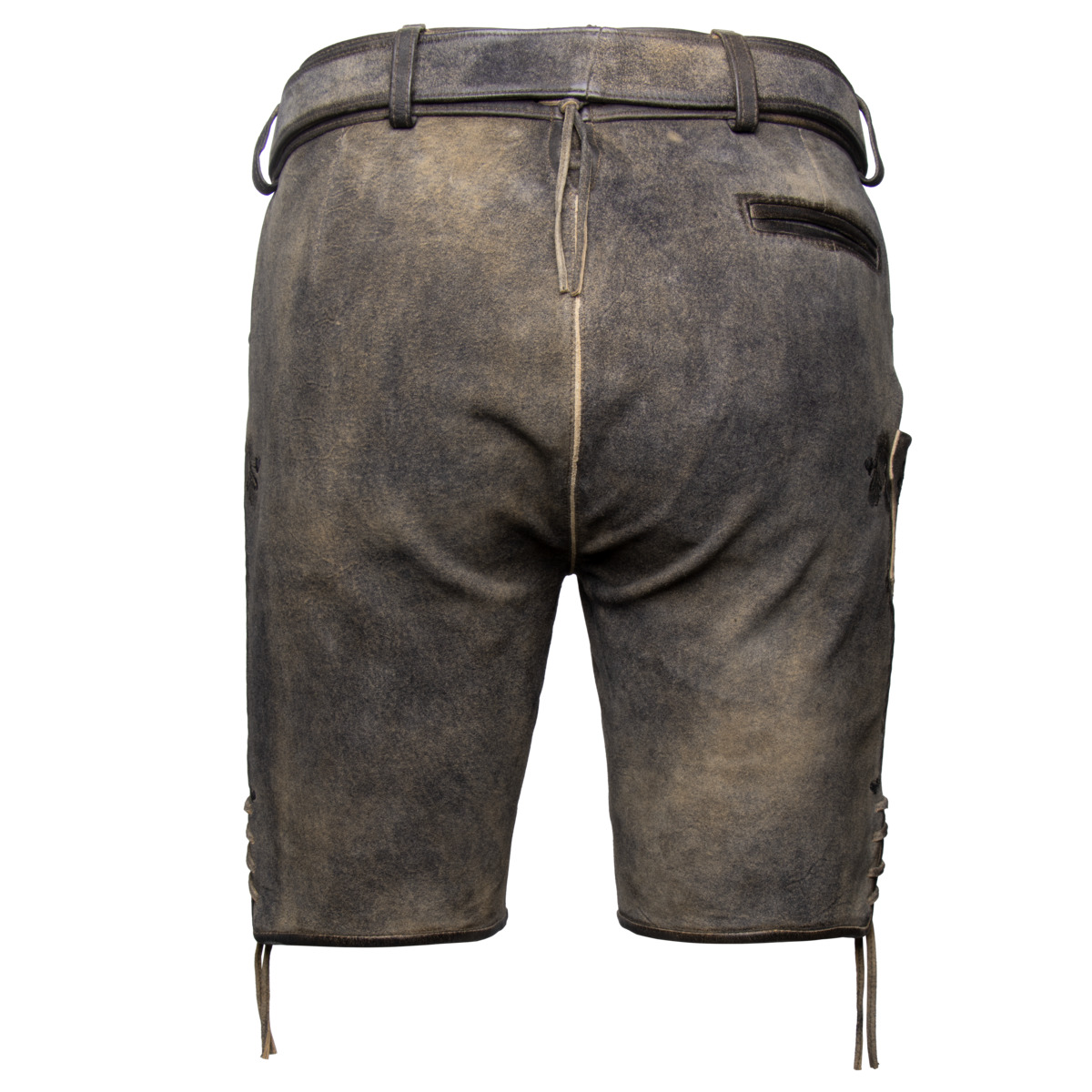 Spieth & Wensky Archibald Lederhose mit Gürtel dunkelbraun