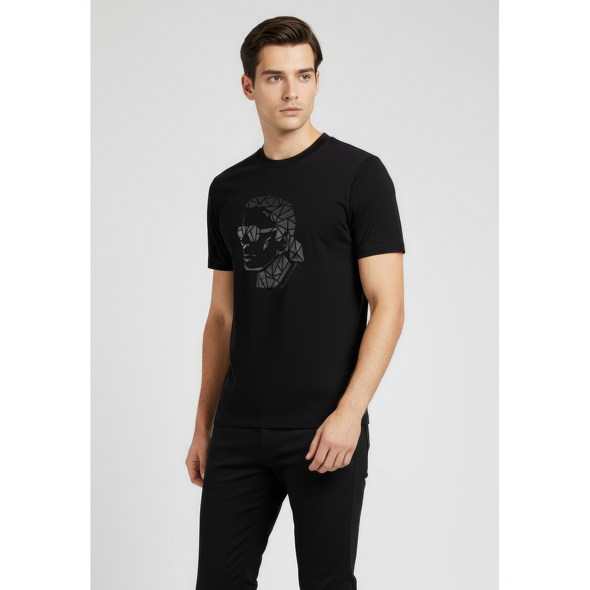 KARL LAGERFELD 755046 T-Shirt schwarz